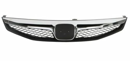 GRIGLIE PARAURTI ANT CROMATA-NERA COMPATIBILE CON HONDA CIVIC H.B-L.B 2006>2012, OEM 71121SNB900ZA