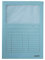 Leitz 100 x Sichtmappe A4 160g/qm Karton hellblau