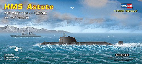 Hobbyboss 1:700 Scale HMS Astute Assembly Authentic Kit