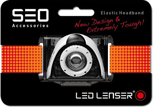 LED Lenser SEO Elastic Headband, Rot