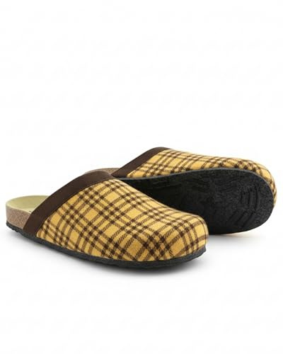 Pantoffelmann Filzclogs aus Kamelhaar mit ABS Sohle, Gr. 37-48, Puschen