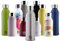BUGATTI B BOTTLES TWIN Botella térmica 500 ML Silver mantiene los líquidos calientes por 12 H fríos por 24 H y hielo por 36 H Botella ecológica y reutilizable de acero inoxidable 18/10