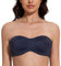 MELENECA Women's Strapless Minimizer Multiway for Large Bust Unlined Seemless Underwire Bandeau Bra Navy Blue 34E