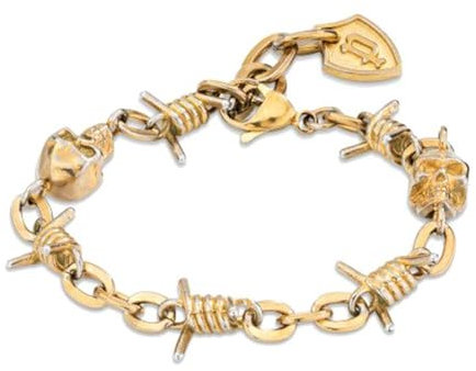Police Herren-Armband Edelstahl One Size Gold 32017140