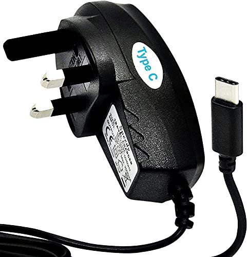 2A Charger for Oppo A54 5G -TYPE C 3 Pin Mains Wall Charger Adapter for Oppo A54 5G By KP TECHNOLOGY