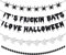 AIEX 5 Stück Halloween Spinne Dekor Banner Halloween Party Dekorationen I Love Halloween Banner Für Halloween Party Dekoration Heimdekoration Hofdekoration