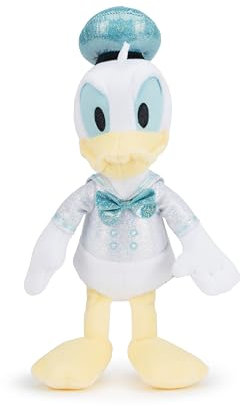 Disney - Sparkly Donald Duck, 25cm Kuschel, Plüsch, ab 0 Jahren