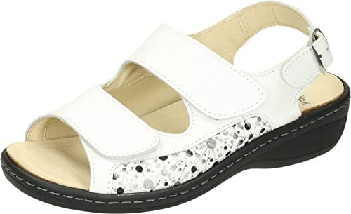 Dr. Brinkmann 710117-03, Damen-Sandalen, Weiß, 37 EU, Weiß, 37 EU
