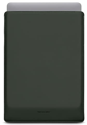 Woolnut Matte PU Sleeve Case Hülle Tasche für MacBook Pro 16 Zoll - Grün