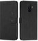 EATCYE Coque pour Samsung A6 Plus 2018, Étui Housse en Cuir PU Samsung Galaxy A6 Plus 2018, Magnetique Flip [Pochette de Portefeuille], Etui de Protection pour Samsung A6 Plus 2018 (#Noir)