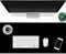 Retoo Mauspad Gaming Groß 100 x 50, Rutschfest, Schreibtischunterlage, Tischunterlage Large Size, Verbessert Präzision und Geschwindigkeit XXL, Schwarz, spezielle Oberfläche, Mousepad