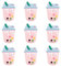 Beadthoven 10pcs Milk Tea Boba Silicone Beads 35mm Cute Drink Bottle Charm Beads DIY Bracelet Necklace Beads Silicone Beads Loose Rubber Focal Beads for Lanyards Pen Keychain Jewelry Making DIY Craft