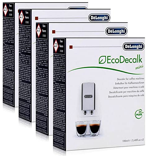 Anakel Home Descalcificadores para Cafetera De'Longhi Ecodecalk Mini (4 cajas)