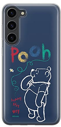 ERT Group Handyhülle für Samsung S23 Original und offiziell Lizenziertes Disney Muster Winnie The Pooh & Friends 004 optimal an die Form des Handy angepasst, hülle aus TPU