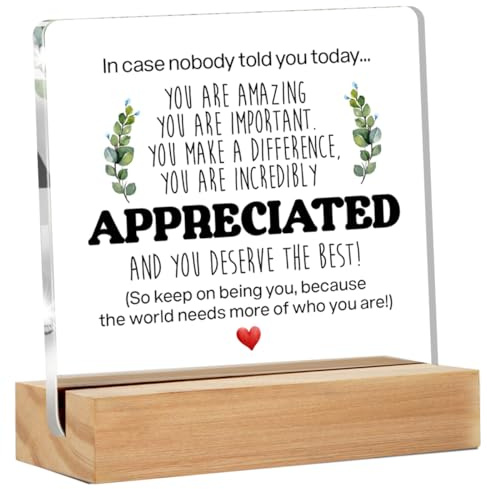 Inspirational Gift Ideas, Thank You Gifts for Women Men Friends