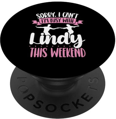 Lindy Hop Ein Wochenende Ohne Swing-tanzkleid-tänzerin PopSockets mit austauschbarem PopGrip