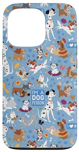 Disney Dogs I’m a Dog Person Blue Case for iPhone 13 Pro