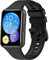 Wownadu Bracelets Compatibles pour Huawei Watch Fit 2 Active/Elegant, Bracelet de Remplacement en Silicone pour Femme Homme Noir (Pas de Montre)