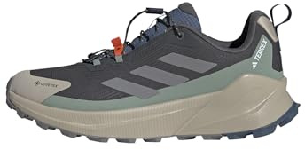 adidas Men's Terrex Trailmaker 2 Gore-TEX Speed LACE Hiking Shoes, Carbon/Grey Three/Silver Green, 9.5 UK