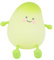 Jasfyee Veilleuse Bébé, Veilleuse Enfant en Silicone en Forme De Mangue, Veilleuse 3000K À Intensité Variable, Minuterie De Veilleuse Rechargeable par USB Convient pour Chambres Chambres De Bébé