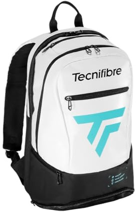Tecnifibre Tour endu White-Blue Backpack Rucksack Weiß - Schwarz