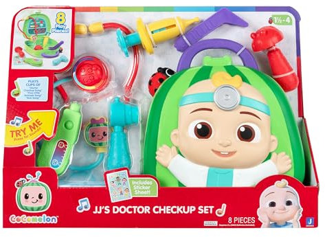 CoComelon CMW0691 - Mitsing-Doktorkoffer, Lernspielzeug mit Sound, offizielle deutsche Sprachversion