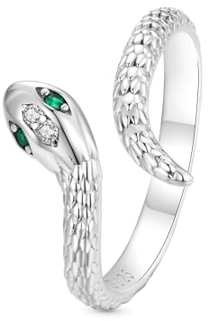 GNOCE Ring Verstellbarer Glücksbringer Koi Fisch Glück Ring 925 Sterlingsilber für Frauen und Mädchen Schmuckgeschenk für Damen