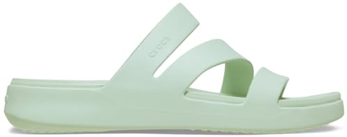 Crocs Damen Getaway Riemchensandale, flach, Mint Tint, 42 EU, Minztönung, 42/43 EU