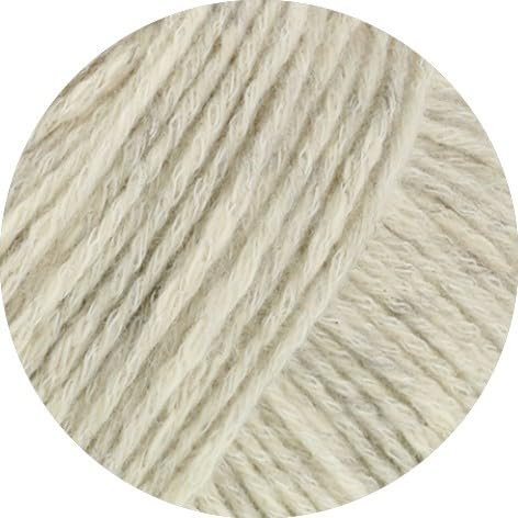 LANA GROSSA Bottoni | Baumwoll-Viskosegemisch mit Merinofasern | Handstrickgarn aus 53% Baumwolle, 24% Viskose & 23% Schurwolle | 50g Wolle zum Stricken & Häkeln | 125m Garn FB 18