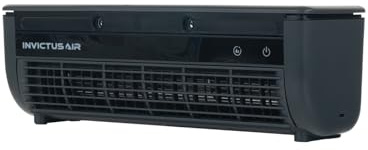 Genius INVICTUS AIR AC5 Luftkühler kabellos, mit Wasserkühlung & Halbleiter-Kühlplatte, Fernbedienung, 3 Stufen, 260 ml Wassertank, bis zu 8 Std., Wandmontage oder freistehend
