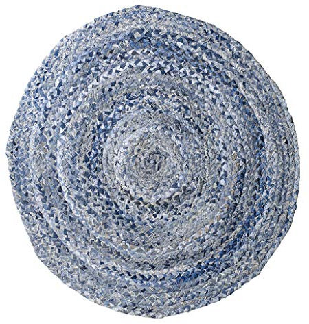 Bloomingville Teppich Blue 1 m