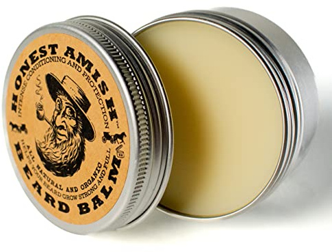 Honest Amish Beard Balm - New Large 4 Ounce Twist Tin