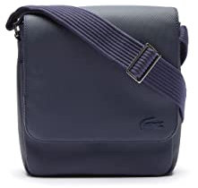 Lacoste Herren NH2341 Umhängetasche, Marine 166, Einheitsgröße