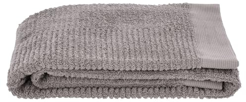 Zone Denmark Classic Badetuch/Duschtuch, 100% Baumwolle, 140 x 70 cm, Gull Grey (Grau)