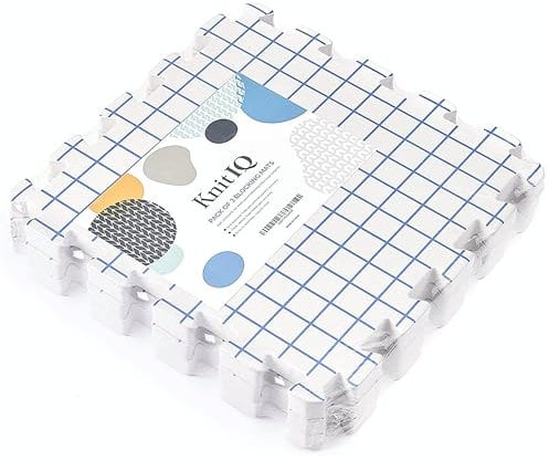 KnitIQ Blockiermatten für Strickverlängerungs-Set - 3 zusätzliche Blockierbretter zur Erhöhung des Layouts für größere Strick-, Häkel-, Nadelspitzen- und Spitzenprojekte