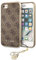 Guess GUHCI8GF4GBR iPhone 7/8 Brown Hard case 4G Charms Collection