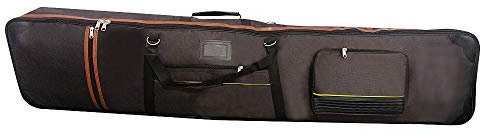 SHARROW Bogenschießen Recurve Bogenkoffer Langbogen Traditioneller Bogentasche 165cm /170cm Bogen Tasche Grosse Kapazität Bogen Lagerung Reisetasche Tragetasche für Bogenjagd(Typ 4: Braun, 165cm)