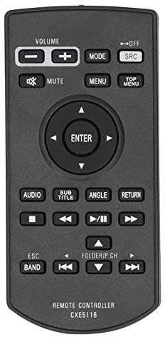 ASHATA Replace Remote Control,Remote Control Replacement Car Stereo System Remote Control for avhp2400bt avhx7500bt for Pioneer Car Audio/DVD/NAV cxe5116