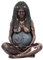 Nemesis Now Mutter Erde Kunstfigur (Mini) 8,5 cm, Harz, Bronze