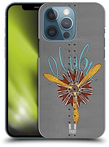 Head Case Designs Volo Arte del Naso Custodia Cover Dura per Parte Posteriore Compatibile con Apple iPhone 13 PRO