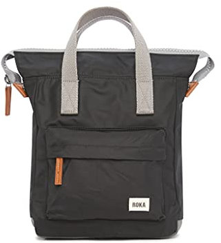 ROKA London Bantry B Small Sustainable Nylon, Schwarz , Minimal