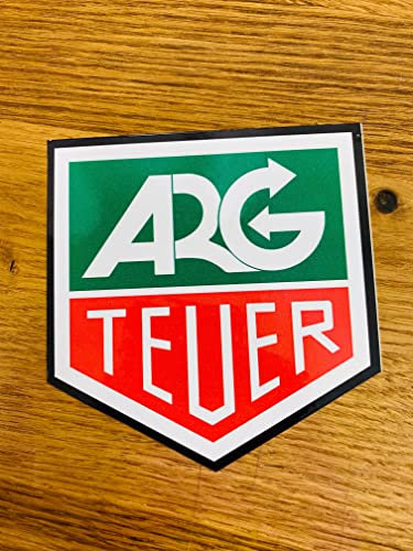 ARG TEUER Aufkleber Sticker Tuning Auto Motorsport Sponsor Fun Car OEM V8 Mi526