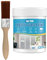 F Fityle 100 ml de peinture pour film de verre dépoli, effet givré mat, porte de salle de bain décorative, étanche pour fenêtres en verre, lucarnes de bureau,