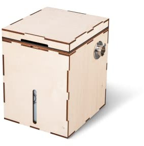 Kildwick MiniLoo Trenntoilette/Trockentoilette mit Lüfter 12V schwarz rechts - montiert