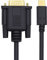 CY Cable de video tipo C USB 3.1 USB-C a VGA RGB compatible con 1080p 60hz cable 1.8m para monitor portátil HDTV