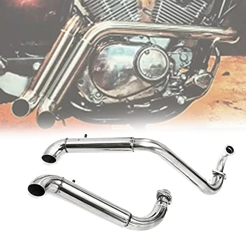 Motorrad Für Yamaha Virago XV535 XV 535 XV400 XV 400 Auspuff Schalldämpfer Volle Auspuffanlage Schalldämpfer