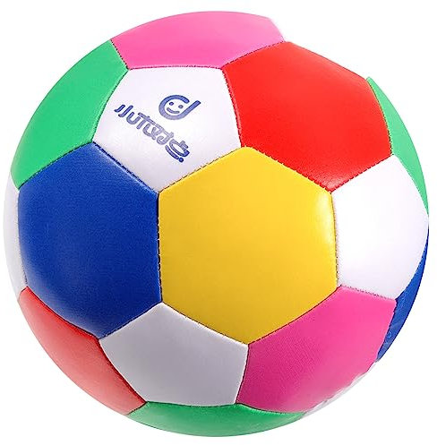 BESPORTBLE Weicher Fußball Für Indoor & Outdoor Leiser Spielball Aus Ideal Für Kleinkinder Kinderfreundliches Design Farbenfroh Tolles Für Aktive