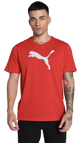 Puma Herren Teamrise Logo Jersey Baumwolle T-Shirts (1er Pack)