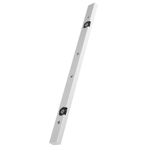 Barre D'onglet de Scie à Table en Alliage D'aluminium, Barre D'onglet Coulissante, Tige de Jauge de Scie pour le Travail du Bois, Accessoires de Scie à Table de 450 Mm, Coureur