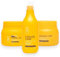 Sacha Care Rituel Lissage Care Set mit Shampoo 500 ml, Maske 500ml und B-Tox 500 ml mit Arganöl – Diszipliniertes, seidig-glattes Haar ohne Frizz